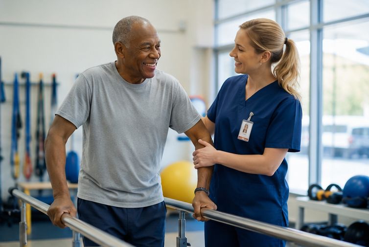 Residents in rehab at The Waters